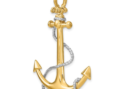 14k Yellow & Rhodium Jewelry Style K9251 - Classique Jewelry Inc.