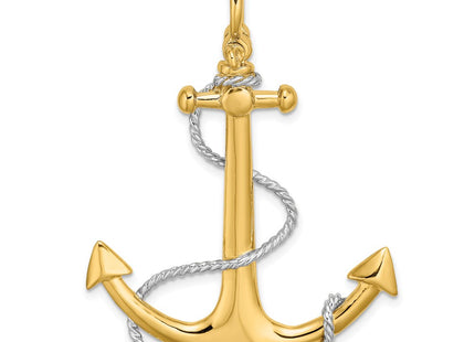 14k Yellow & Rhodium Jewelry Style K9251 - Classique Jewelry Inc.