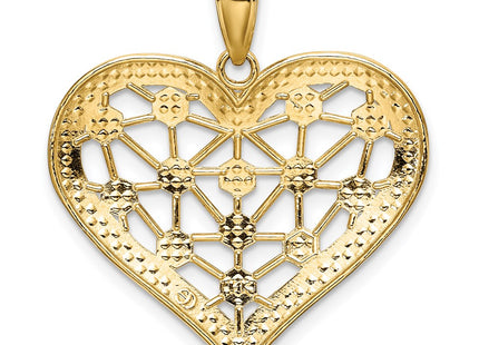 14k Yellow & Rhodium Jewelry Style K9255 - Classique Jewelry Inc.