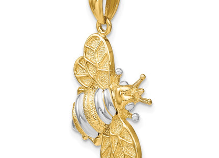 14k Yellow & Rhodium Jewelry Style K9257 - Classique Jewelry Inc.