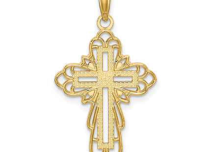 14k Yellow & Rhodium Jewelry Style K9259 - Classique Jewelry Inc.