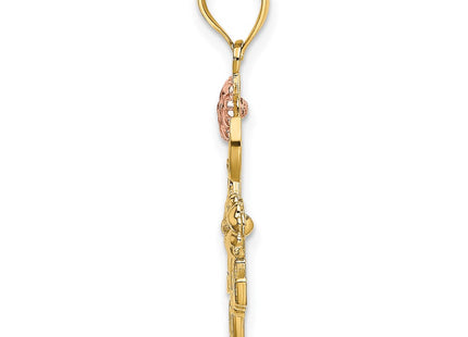 14k Two-tone Jewelry Style K9261 - Classique Jewelry Inc.