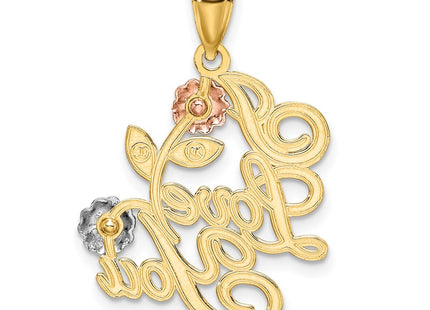 14k Two-tone Jewelry Style K9261 - Classique Jewelry Inc.