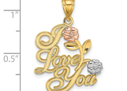 14k Two-tone Jewelry Style K9261 - Classique Jewelry Inc.