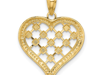 14k Yellow & Rhodium Jewelry Style K9265 - Classique Jewelry Inc.