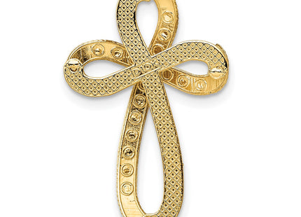 14k Yellow & Rhodium Jewelry Style K9272 - Classique Jewelry Inc.