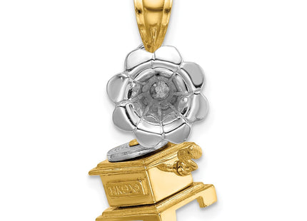 14k Two-tone Jewelry Style K9281 - Classique Jewelry Inc.