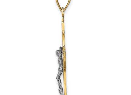 14k Two-tone Jewelry Style K9285 - Classique Jewelry Inc.