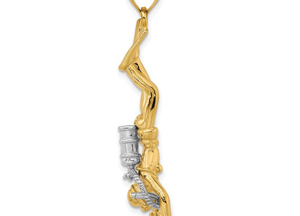 14k Two-tone Jewelry Style K9288 - Classique Jewelry Inc.