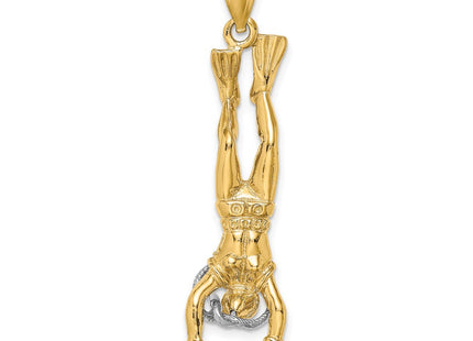 14k Two-tone Jewelry Style K9288 - Classique Jewelry Inc.