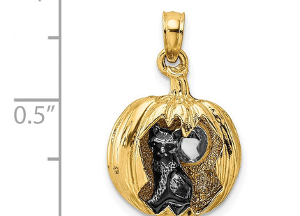 14k Yellow & Rhodium Jewelry Style K9289 - Classique Jewelry Inc.