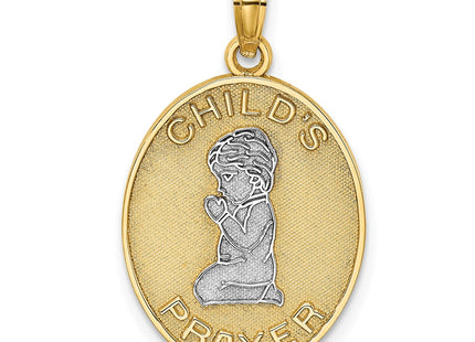 14k Yellow & Rhodium Jewelry Style K9290 - Classique Jewelry Inc.