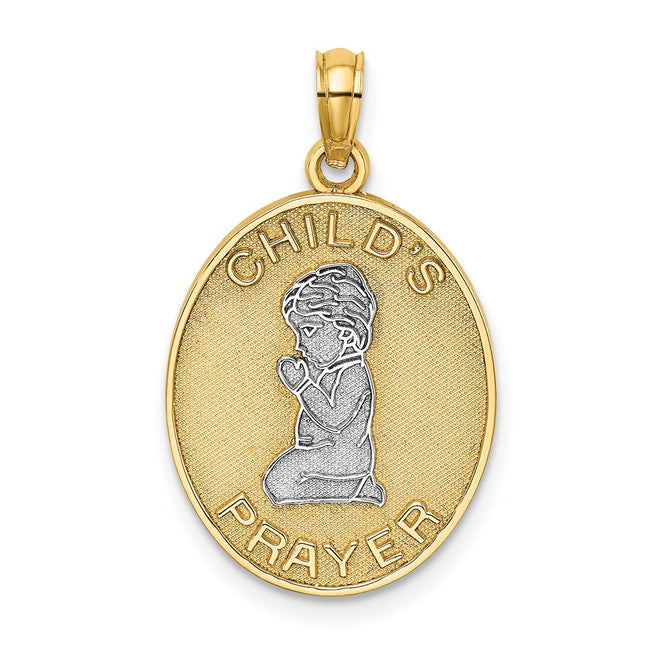 14k Yellow & Rhodium Jewelry Style K9290 - Classique Jewelry Inc.