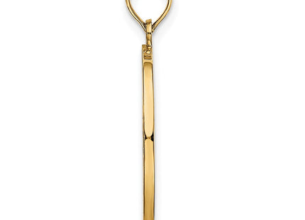 14k Yellow & Rhodium Jewelry Style K9291 - Classique Jewelry Inc.