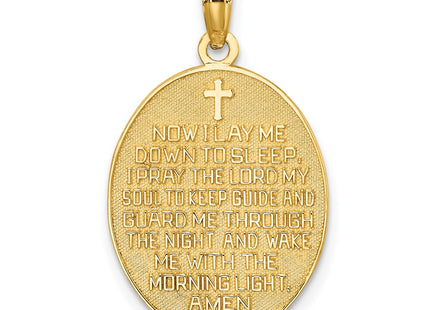14k Yellow & Rhodium Jewelry Style K9291 - Classique Jewelry Inc.