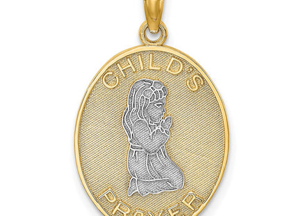 14k Yellow & Rhodium Jewelry Style K9291 - Classique Jewelry Inc.