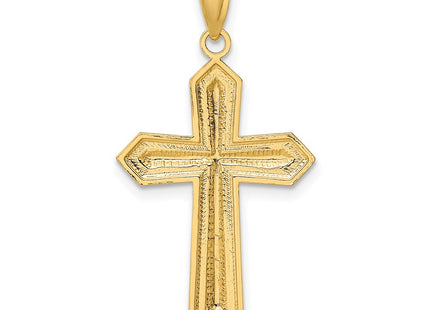 14k Yellow & Rhodium Jewelry Style K9299 - Classique Jewelry Inc.