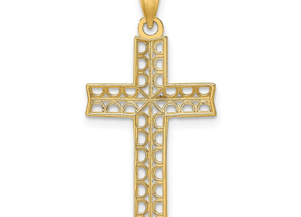 14k Yellow & Rhodium Jewelry Style K9302 - Classique Jewelry Inc.