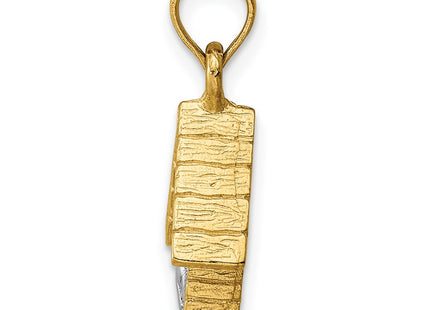 14k Two-tone Jewelry Style K9303 - Classique Jewelry Inc.