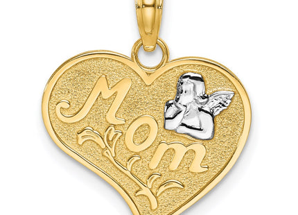 14k Yellow & Rhodium Jewelry Style K9310 - Classique Jewelry Inc.