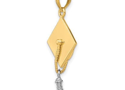 14k Yellow & Rhodium Jewelry Style K9312 - Classique Jewelry Inc.