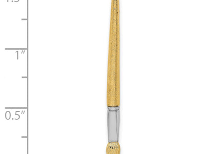 14k Yellow & Rhodium Jewelry Style K9314 - Classique Jewelry Inc.