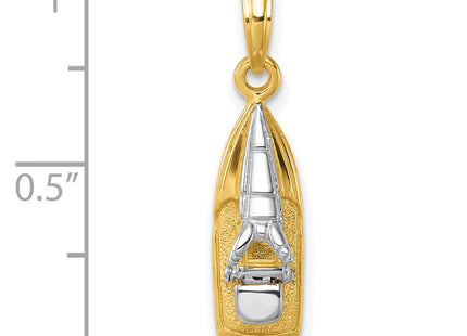 14k Yellow & Rhodium Jewelry Style K9315 - Classique Jewelry Inc.