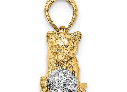 14k Two-tone Jewelry Style K9319 - Classique Jewelry Inc.