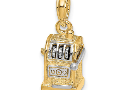 14k Yellow & Rhodium Jewelry Style K9321 - Classique Jewelry Inc.