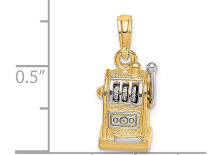 14k Yellow & Rhodium Jewelry Style K9321 - Classique Jewelry Inc.