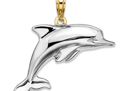 14k Yellow & Rhodium Jewelry Style K9322 - Classique Jewelry Inc.