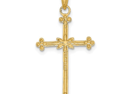 14k Yellow & Rhodium Jewelry Style K9334 - Classique Jewelry Inc.