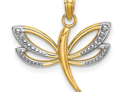 14k Yellow & Rhodium Jewelry Style K9341 - Classique Jewelry Inc.