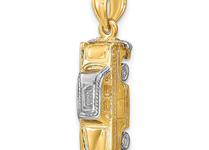 14k Yellow & Rhodium Jewelry Style K9349 - Classique Jewelry Inc.