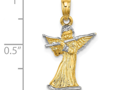 14k Yellow & Rhodium Jewelry Style K9350 - Classique Jewelry Inc.