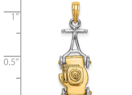 14k Two-tone Jewelry Style K9354 - Classique Jewelry Inc.