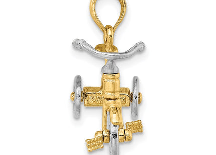 14k Two-tone Jewelry Style K9355 - Classique Jewelry Inc.