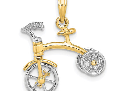 14k Two-tone Jewelry Style K9355 - Classique Jewelry Inc.