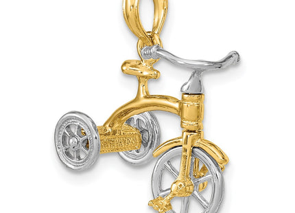 14k Two-tone Jewelry Style K9355 - Classique Jewelry Inc.