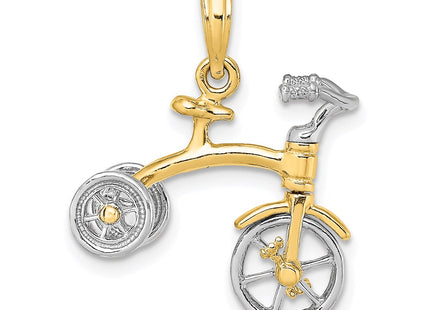 14k Two-tone Jewelry Style K9355 - Classique Jewelry Inc.