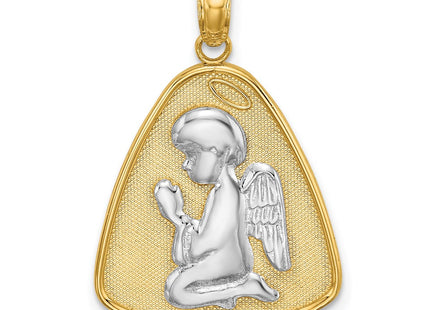 14k Yellow & Rhodium Jewelry Style K9356 - Classique Jewelry Inc.