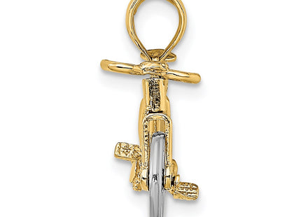 14k Two-tone Jewelry Style K9357 - Classique Jewelry Inc.