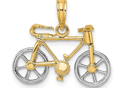 14k Two-tone Jewelry Style K9357 - Classique Jewelry Inc.