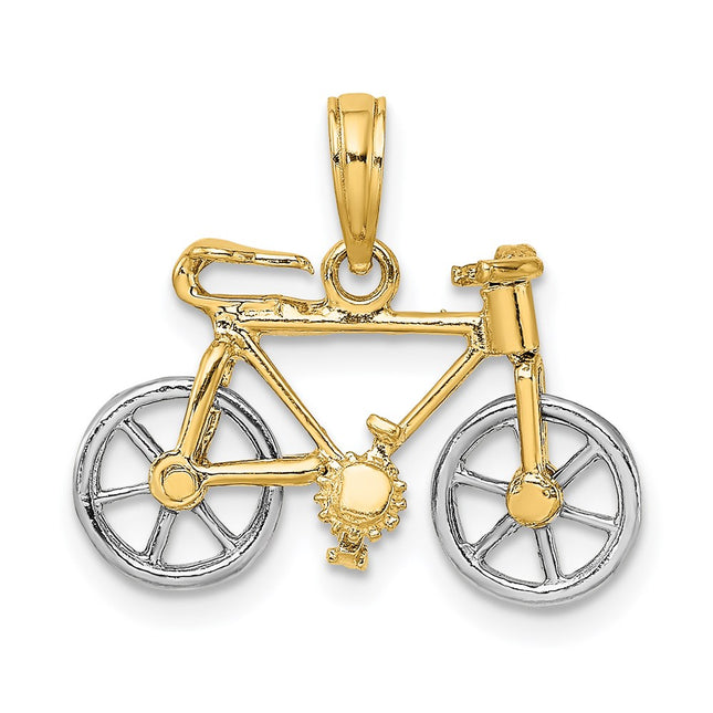 14k Two-tone Jewelry Style K9357 - Classique Jewelry Inc.
