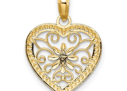 14k Yellow & Rhodium Jewelry Style K9360 - Classique Jewelry Inc.