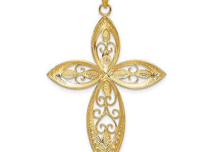 14k Yellow & Rhodium Jewelry Style K9368 - Classique Jewelry Inc.