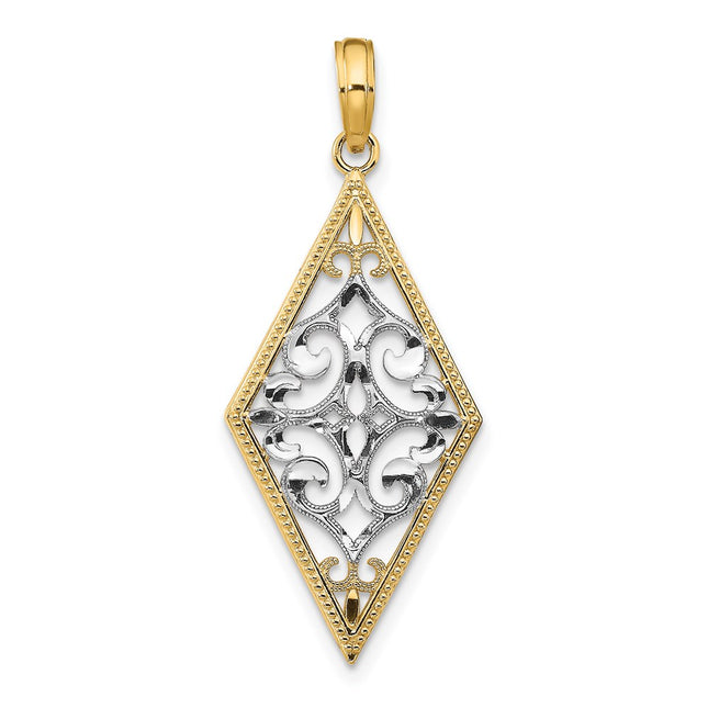 14K gold charm