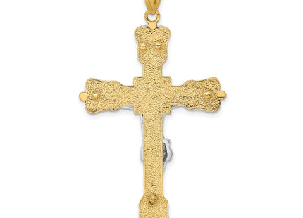 14k Two-tone Pendants Style K9379 - Classique Jewelry Inc.