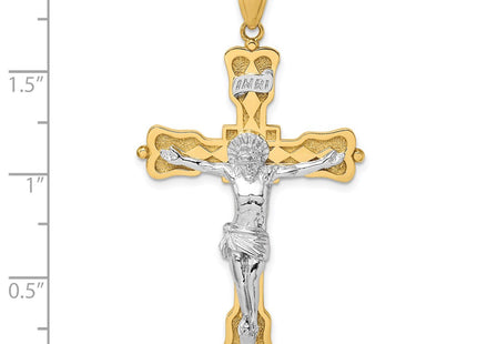 14k Two-tone Pendants Style K9379 - Classique Jewelry Inc.