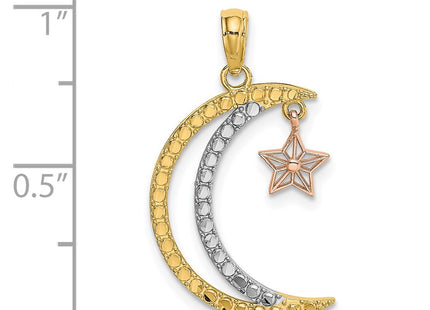 14k Two-tone Jewelry Style K9382 - Classique Jewelry Inc.